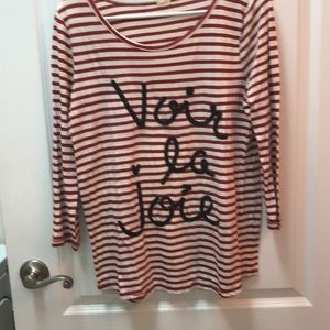 J Crew stripe top